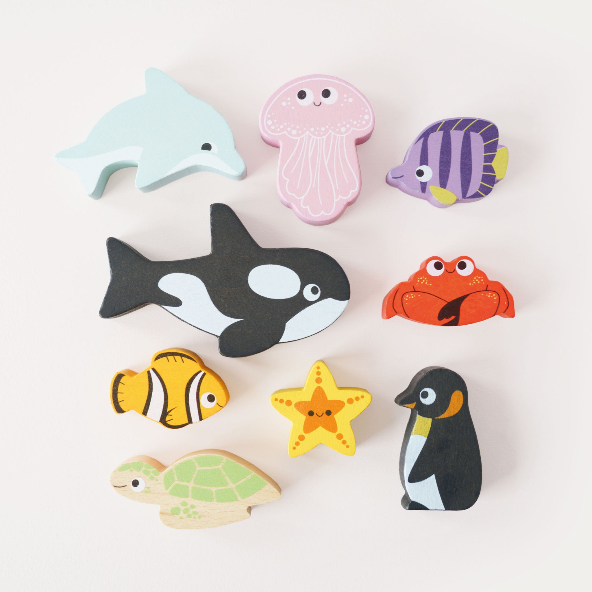Ocean Life Stacking Animals