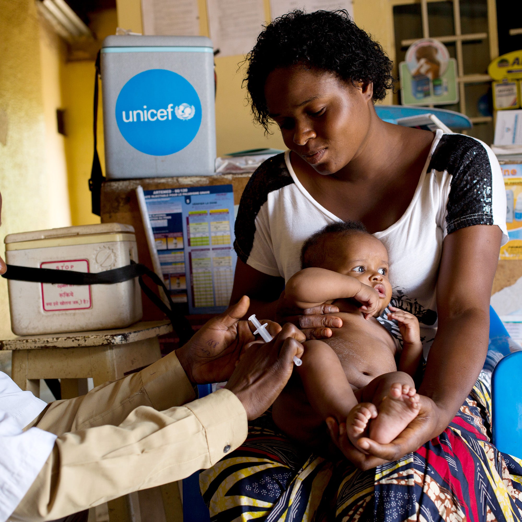 Measles Vaccines to Protect 20 children - Greeting Card