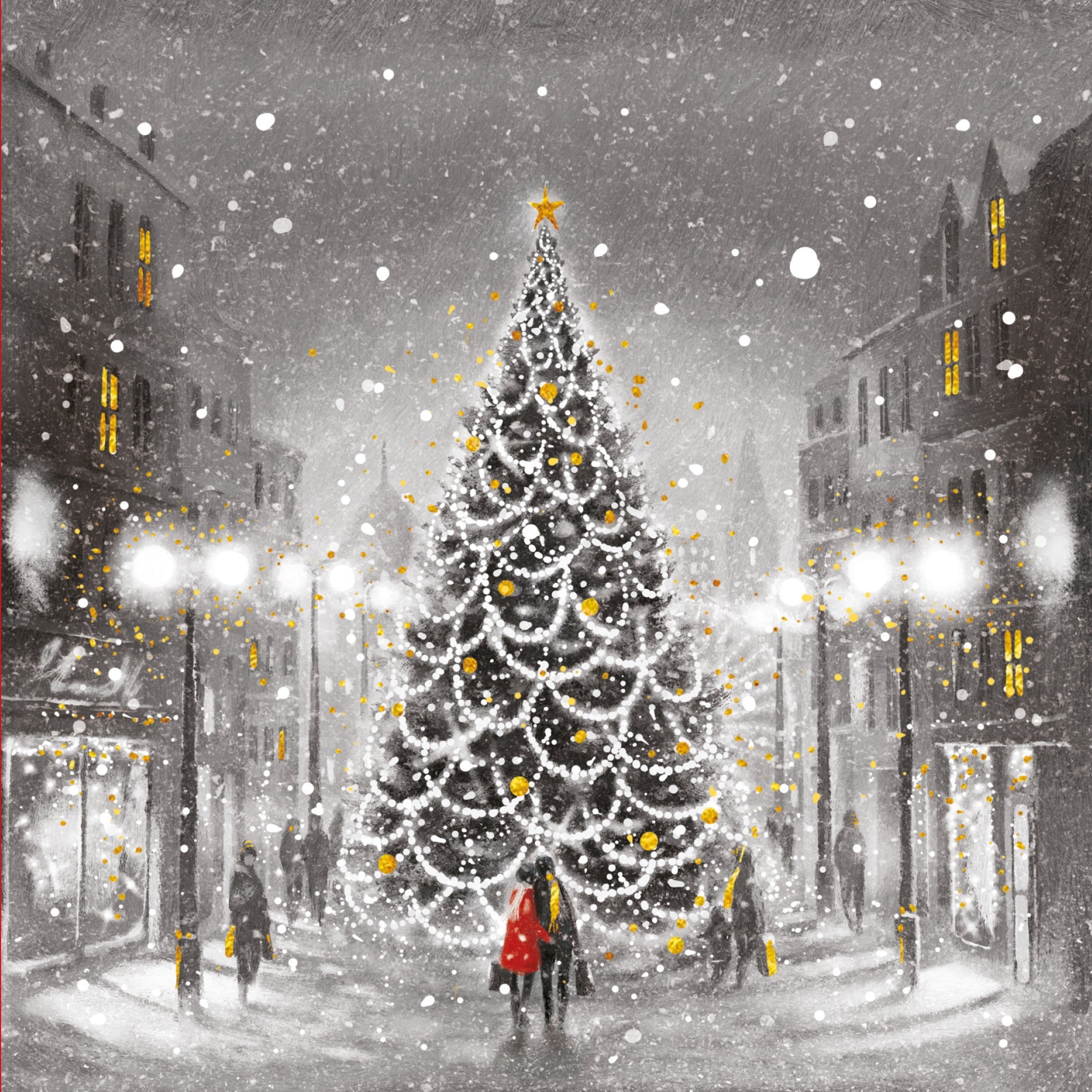 Christmas Eve Shopping (pack of 10 cards)