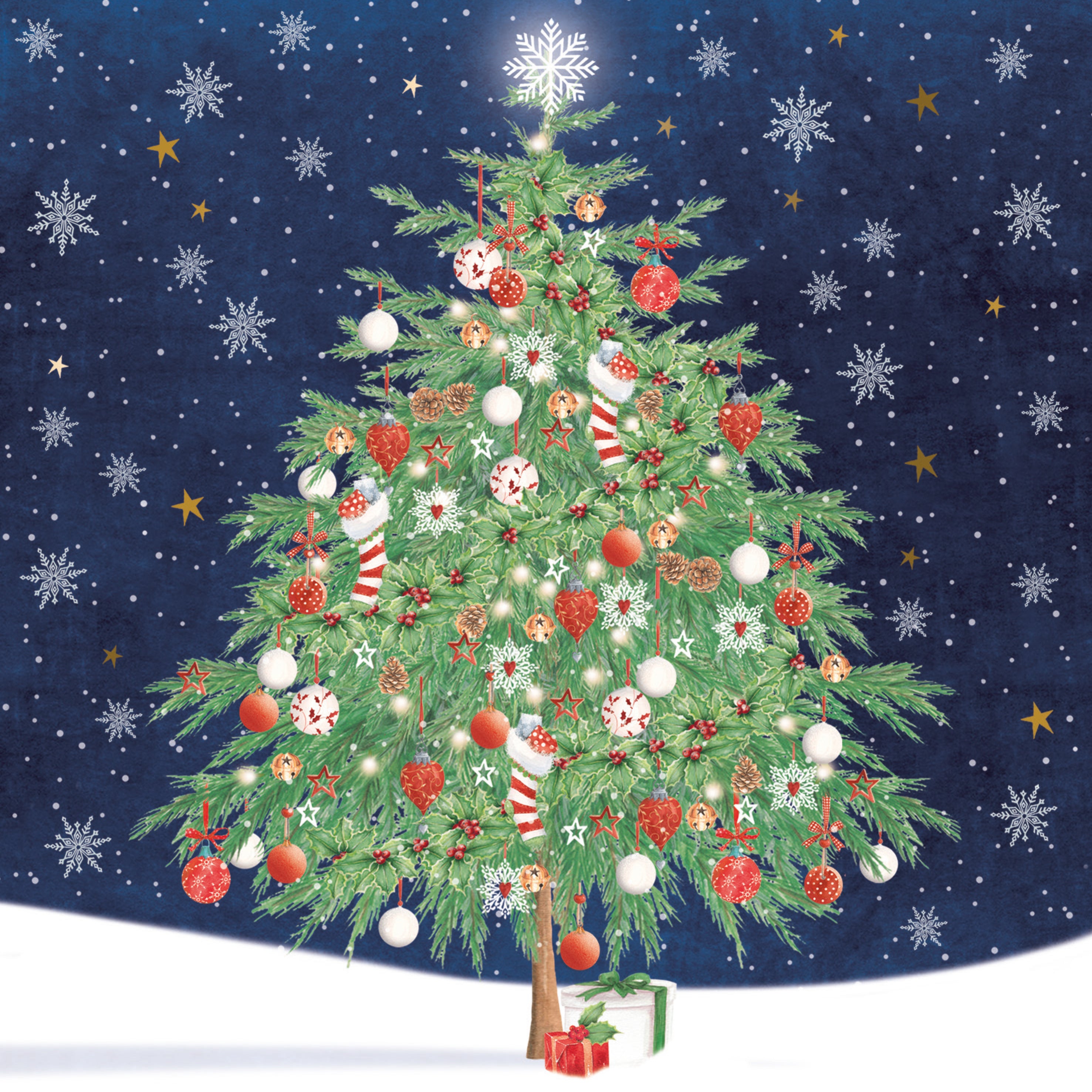 Starlight Tree (pack of 10 cards)