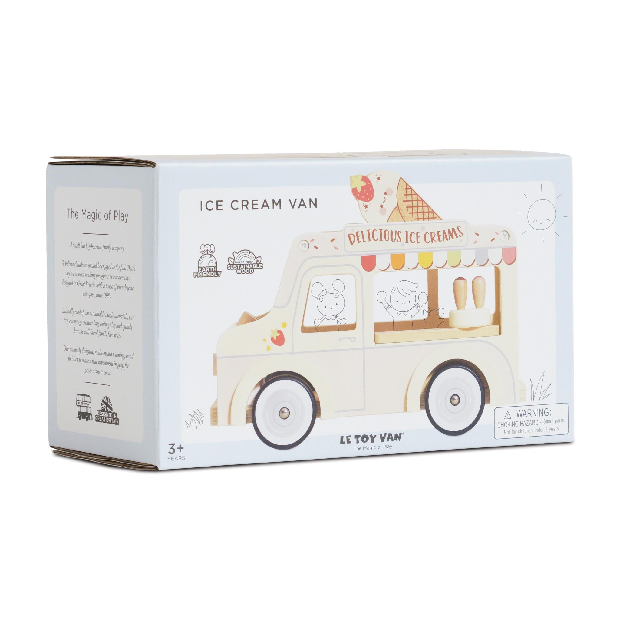 Wooden Ice Cream Van