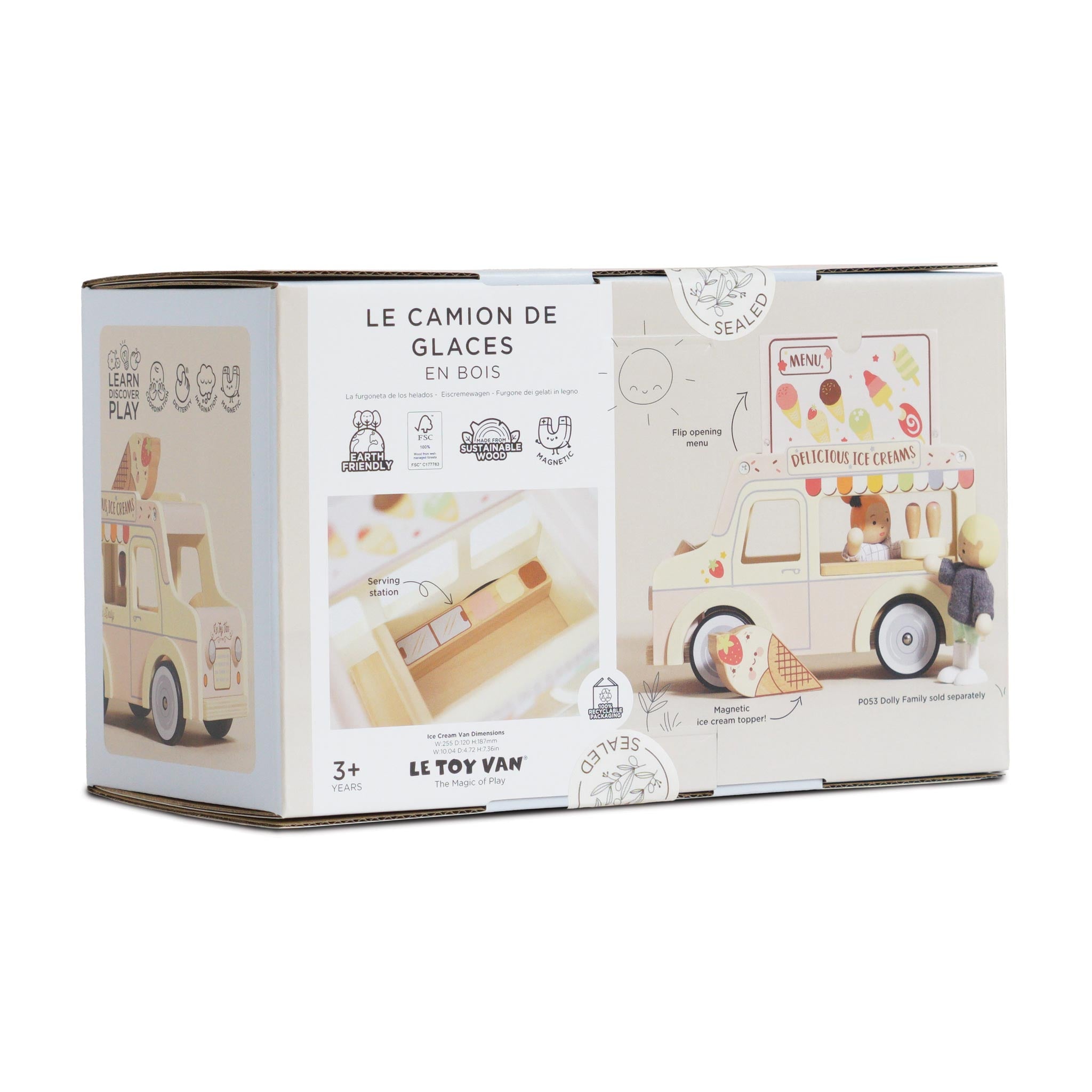 Wooden Ice Cream Van