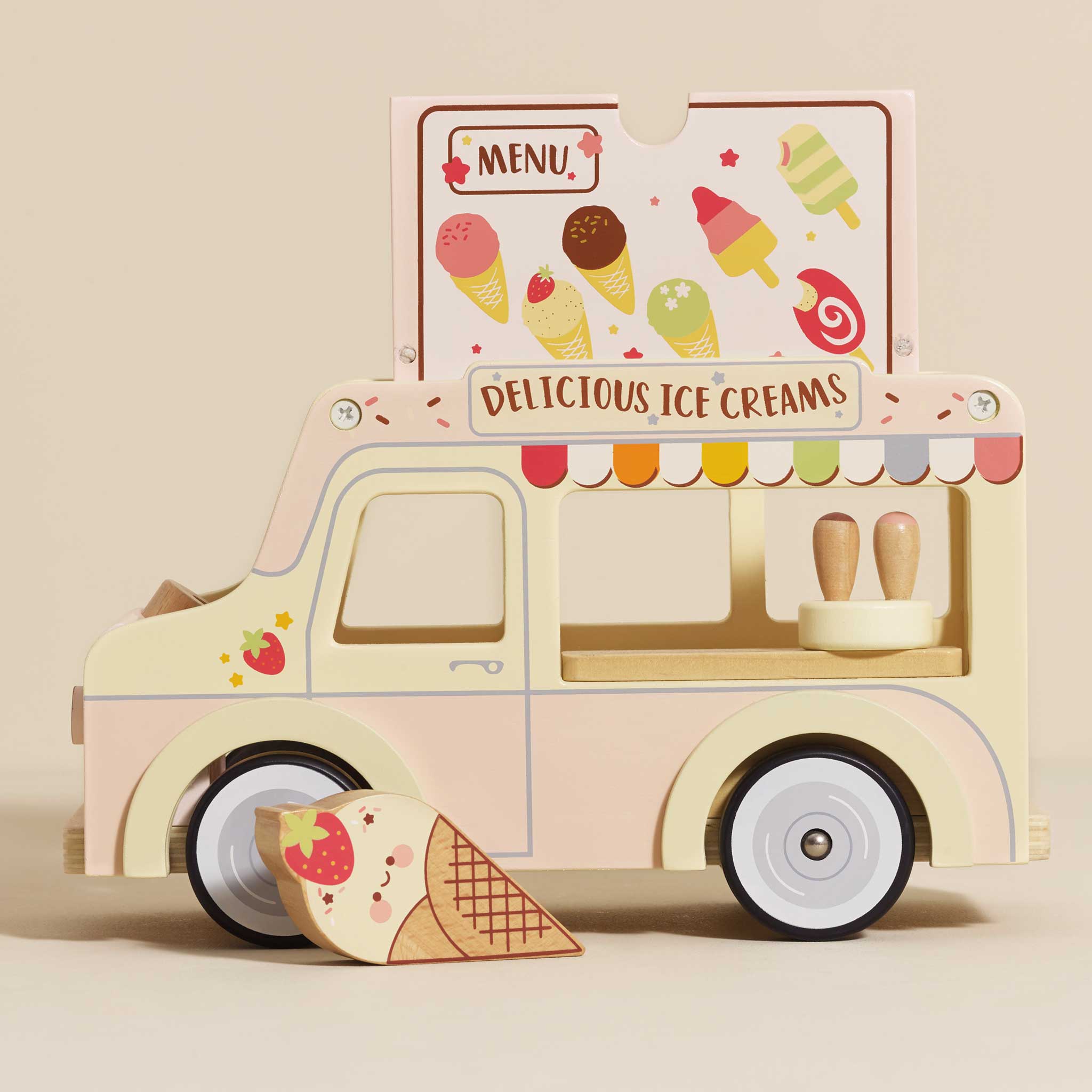 Wooden Ice Cream Van