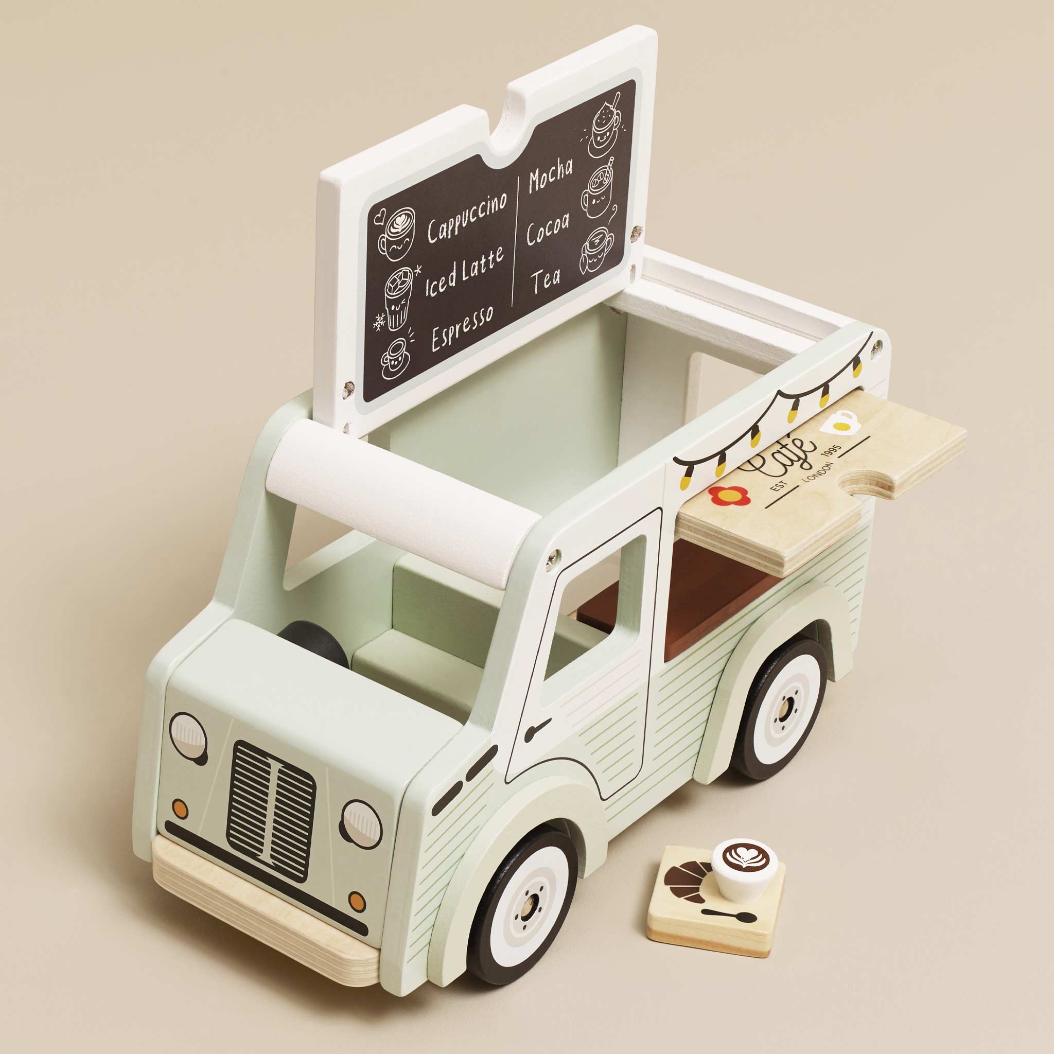 Wooden Café Van