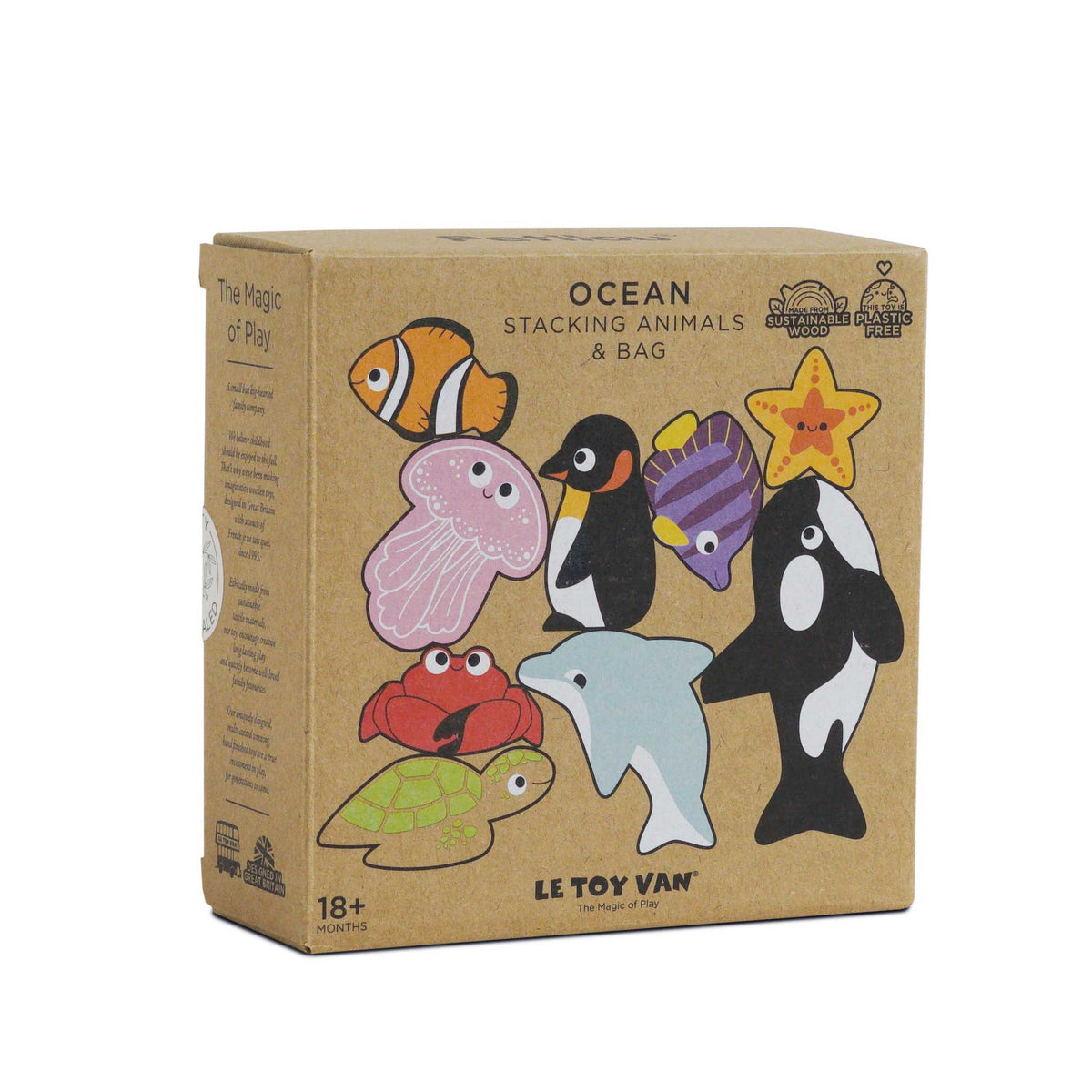 Ocean Life Stacking Animals