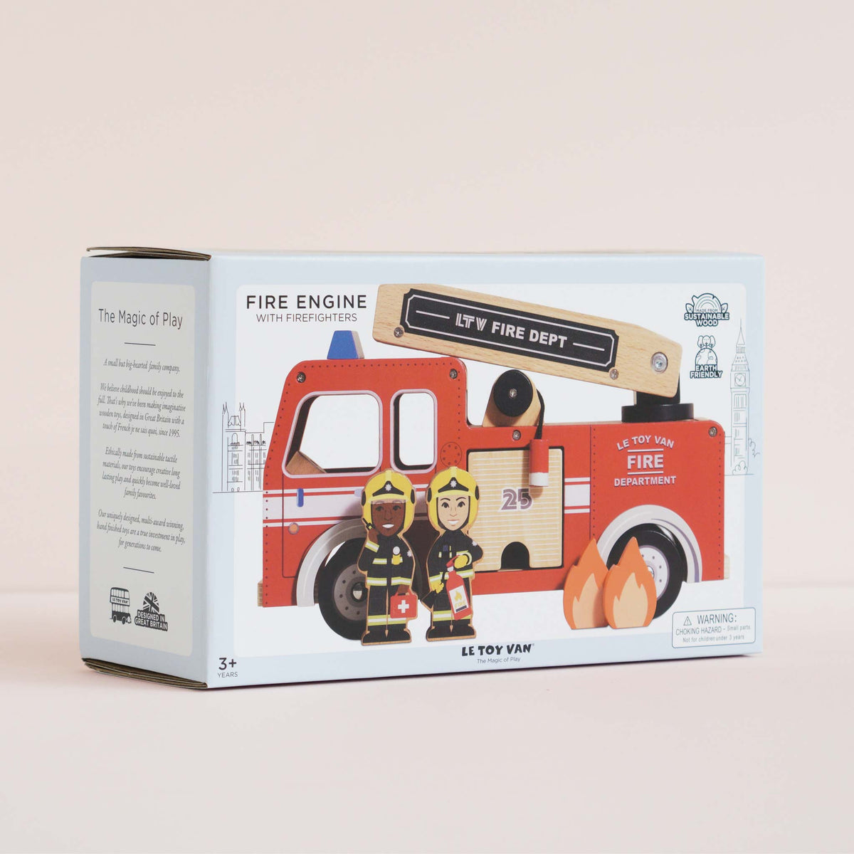 Fire Engine & Firefighters