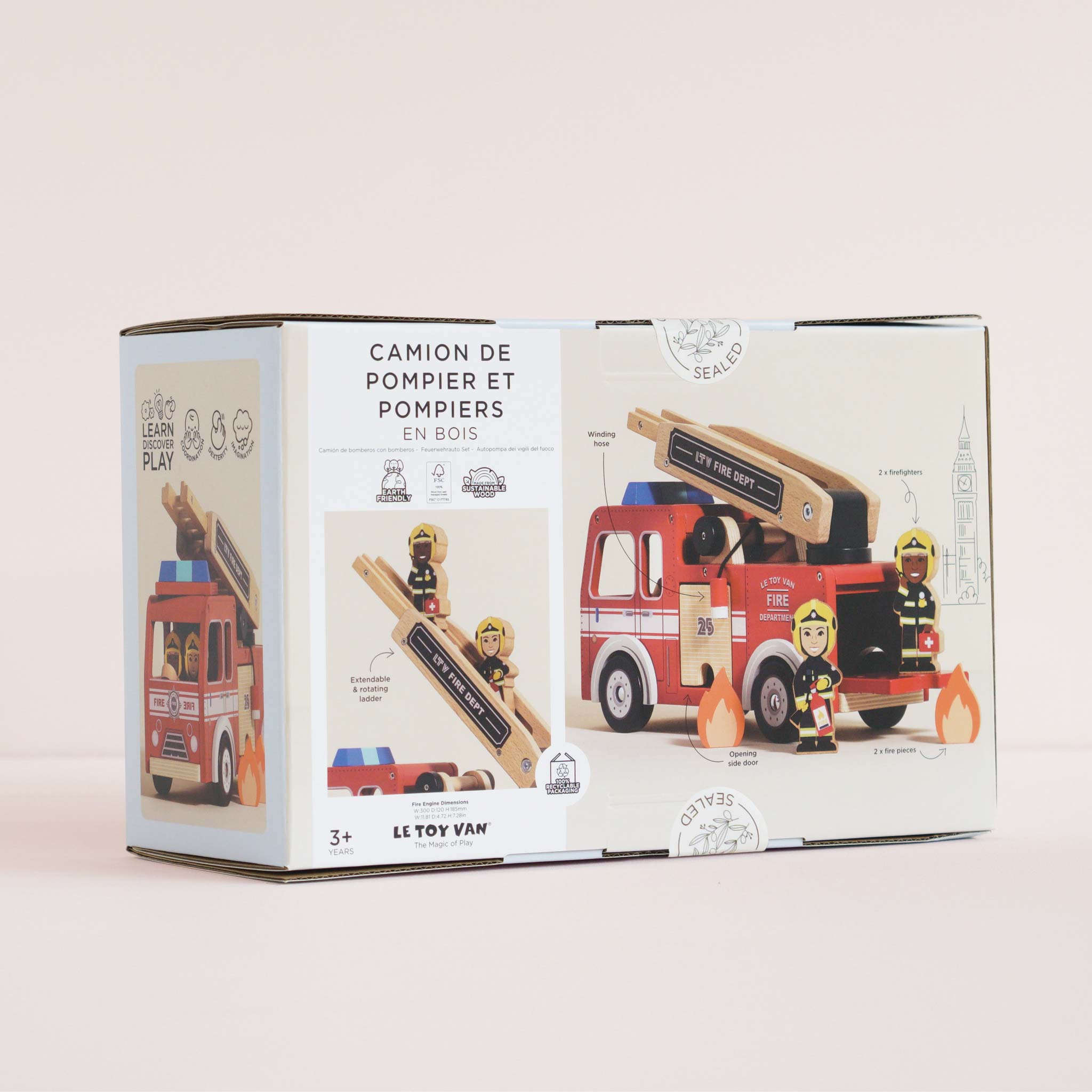 Fire Engine & Firefighters