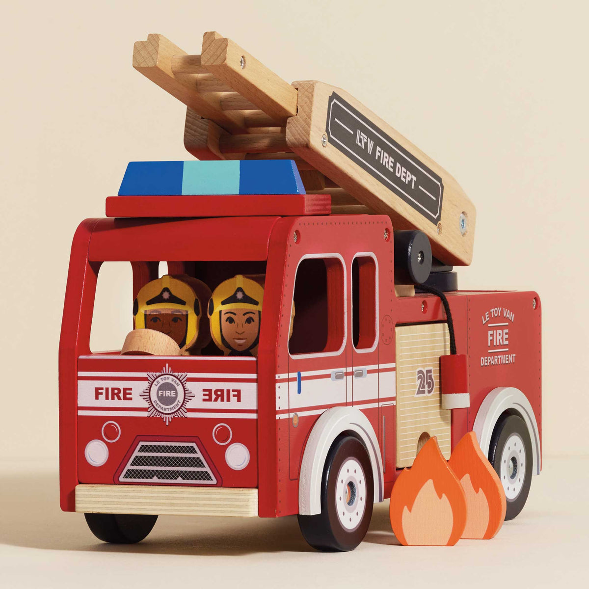 Fire Engine & Firefighters