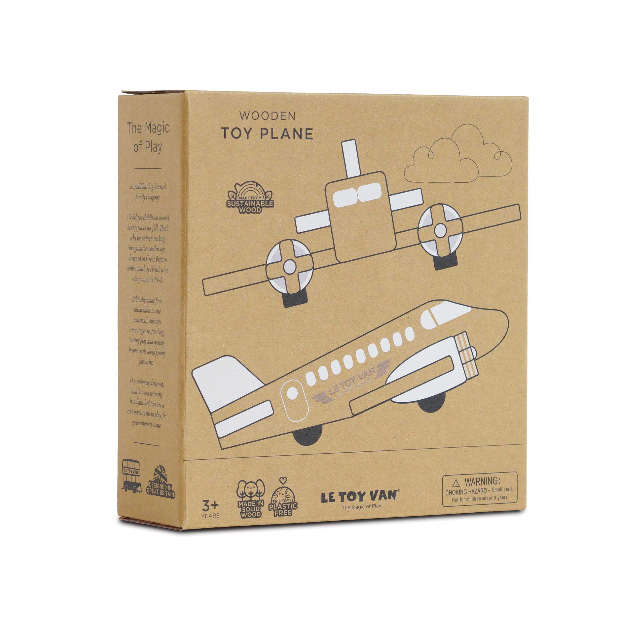 Wooden Toy Plane
