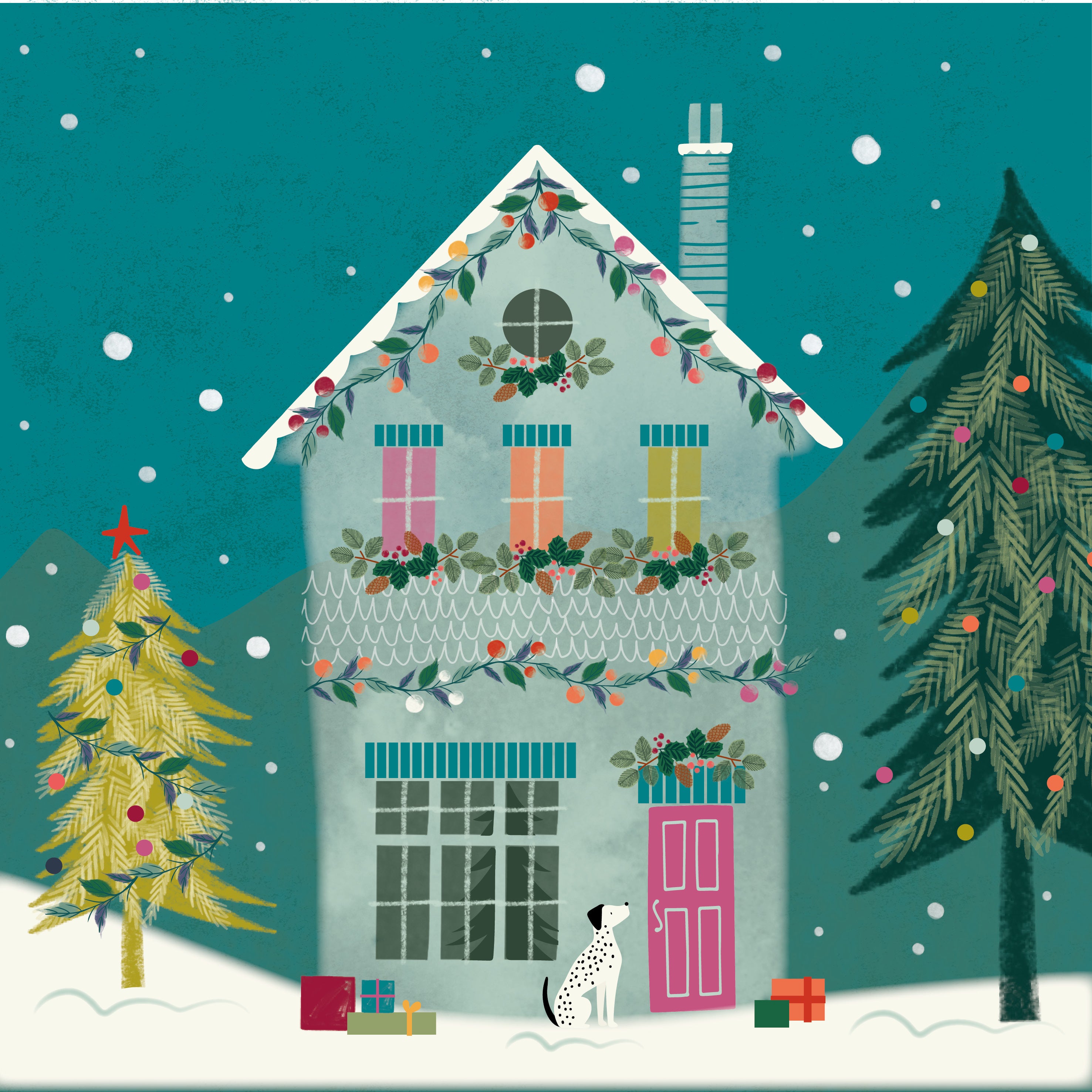 Wonderland House (pack of 10 cards)
