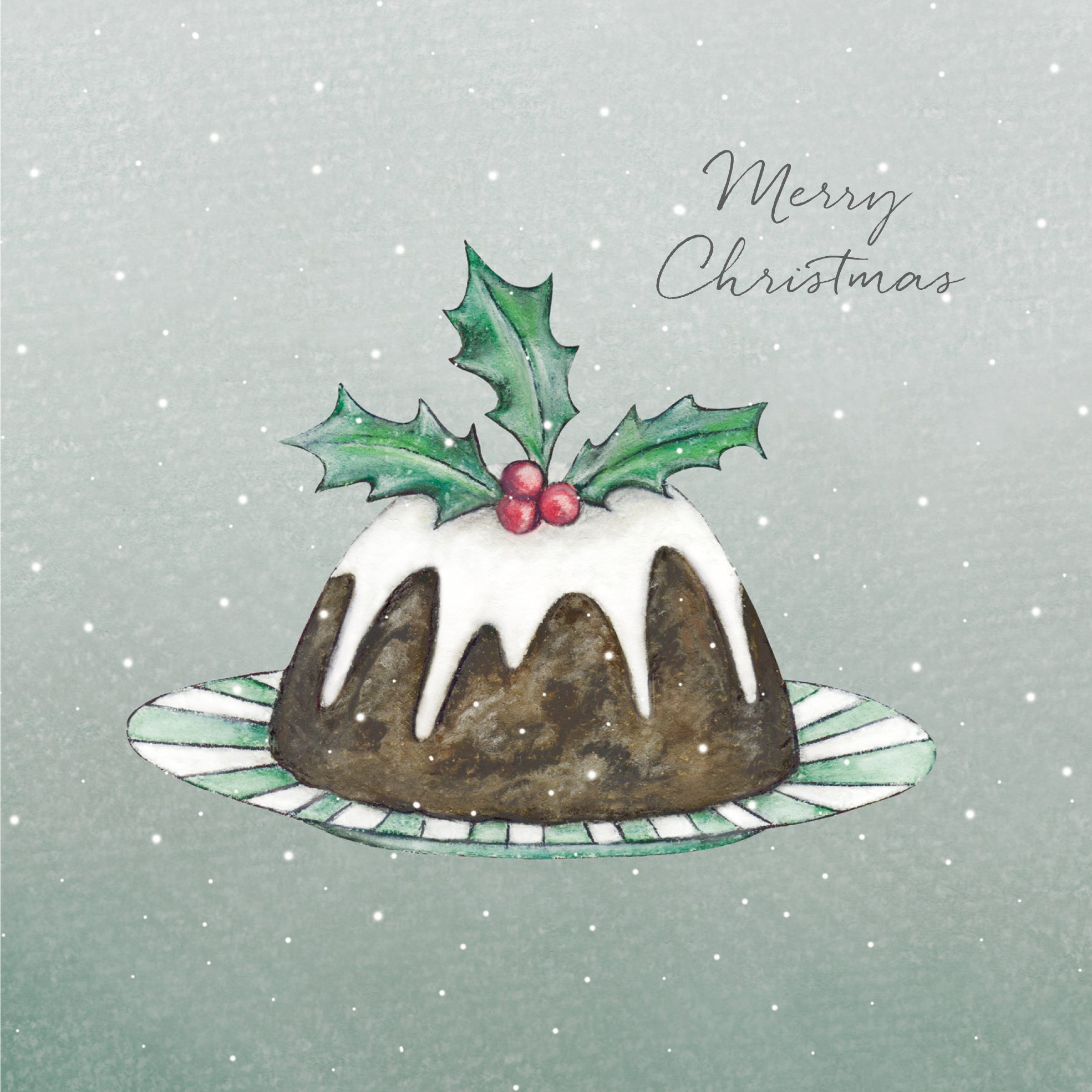 Christmas Pud (pack of 10 cards)